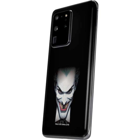 DC Comics The Joker Portrait by Alex Ross Galaxy S20 Ultra 5G Skin